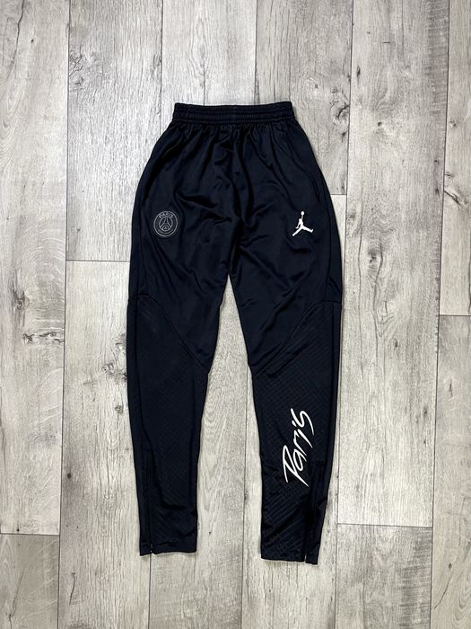 Jordan PSG штаны XS-S размер футбольные зауженные черные