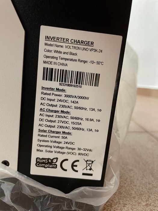 Inversor 3000W Voltronic Axpert