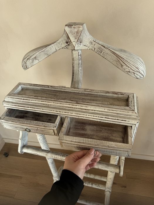 Стійка для одягу (підлогова) в стилі вінтаж/прованс