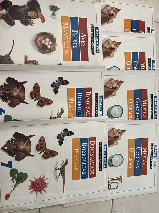 Revistas antigas JN Enciclopedia Visual