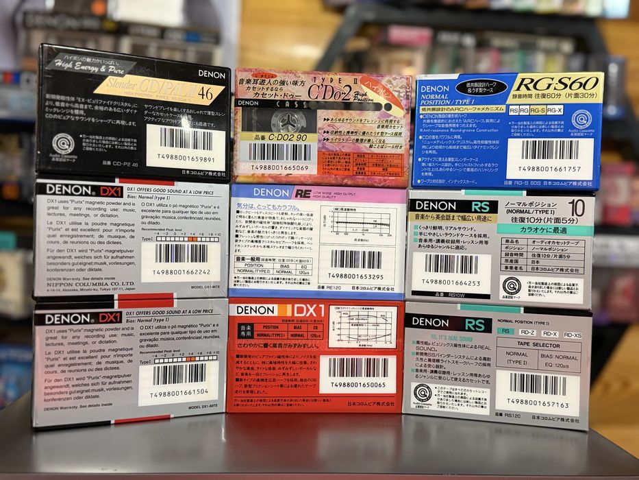Продам аудио кассеты Denon