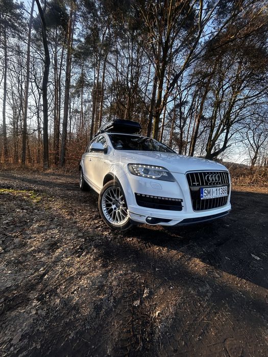 Audi q7, hak, 7 osobowe, zamiana
