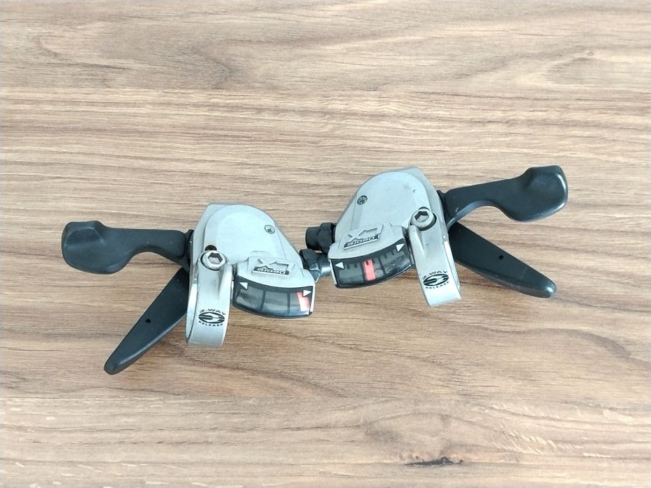 Manetki Shimano Deore LX SL-M580 3x9 biegów komplet P+T