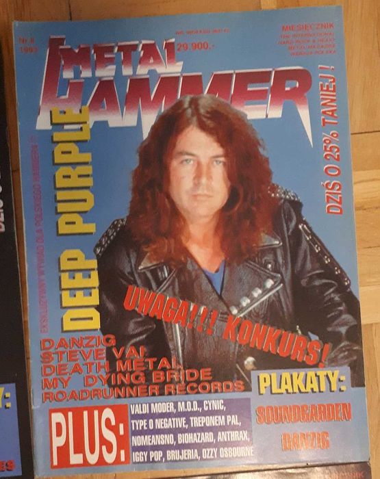 Metal Hammer rocznik 1993