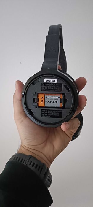 Auscultadores Wireless SONY MDR-RF811RK (On Ear - Preto)