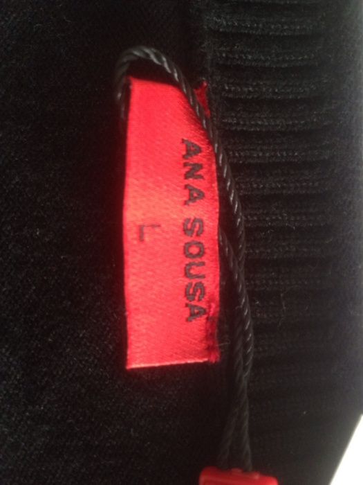 Casaco jaqueta preto Ana Sousa