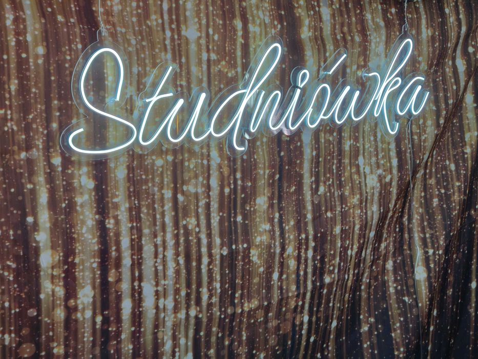 Napis neon led Studniówka
