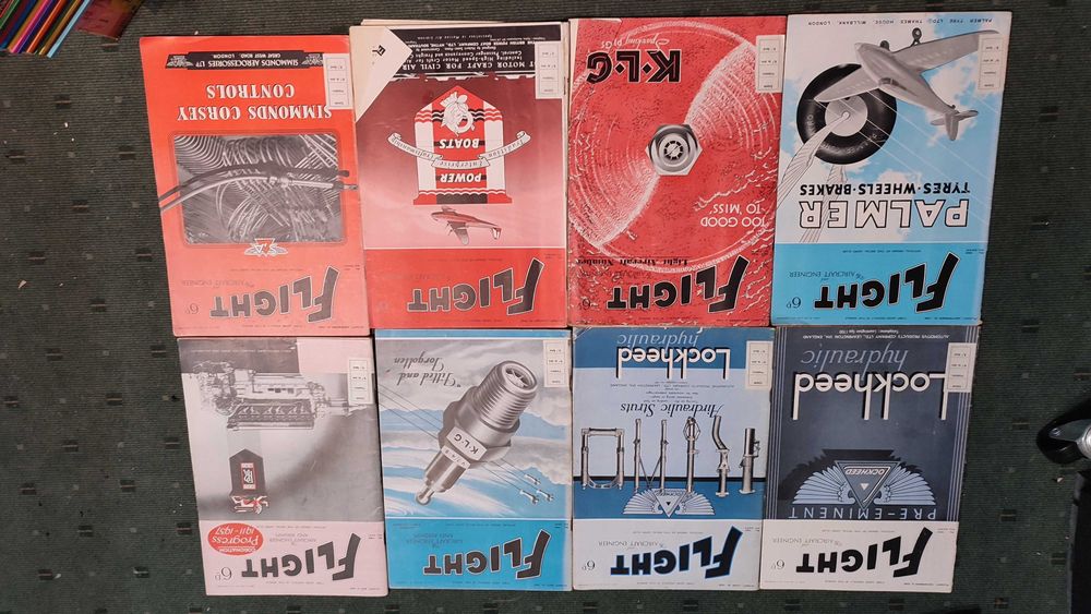 Lote 18 Revistas Flight - Anos 30