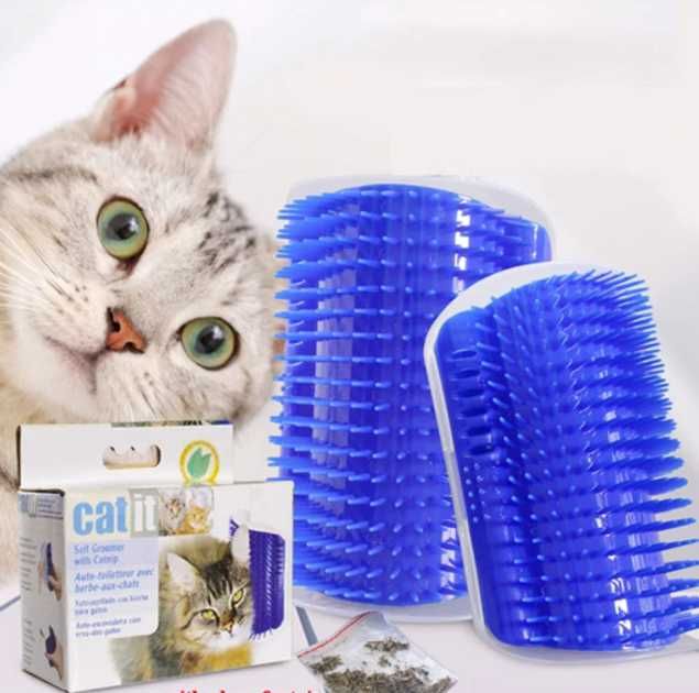 Игрушка-массажер (чесалка) для кошек с креплением к стене CAT IT