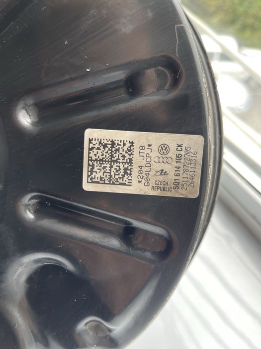 Вакуумний підсилювач тормозів VAG