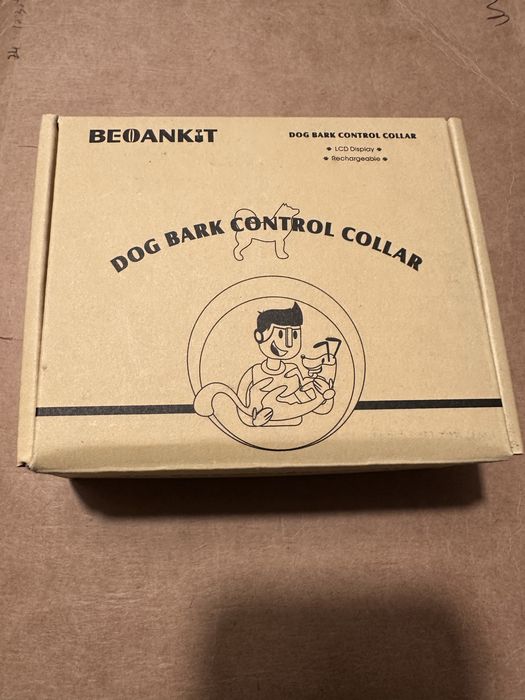 Coleira treino vibratoria cão