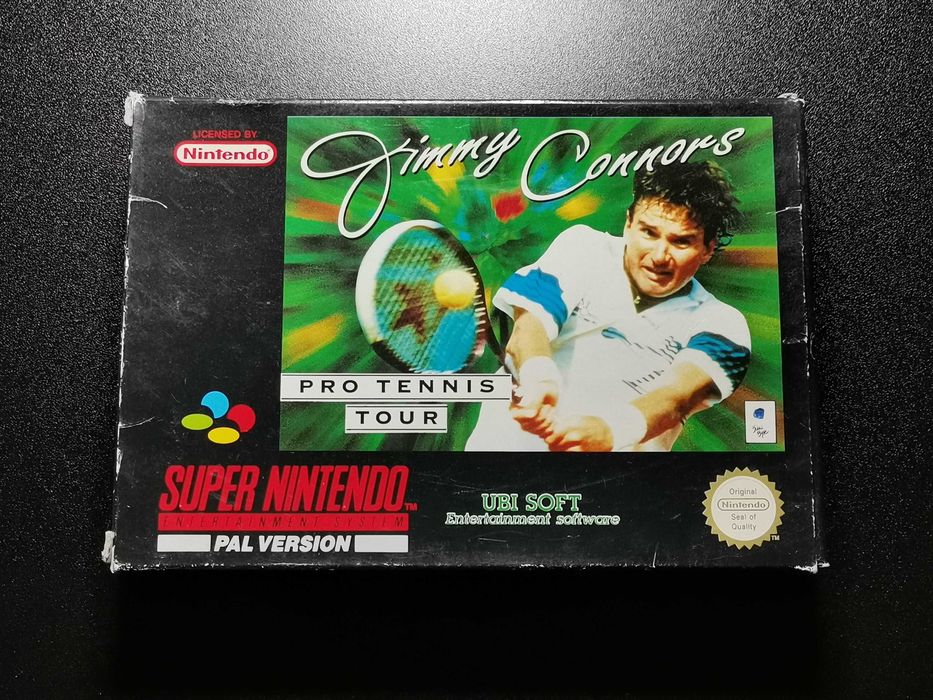 Super Nintendo Jimmy Connors Pro Tennis Tour