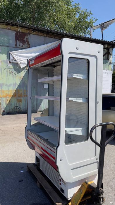 Регал, вітрина холодильна бу