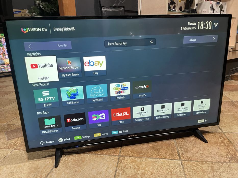Телевізор Grundig 50 smart tv 4K