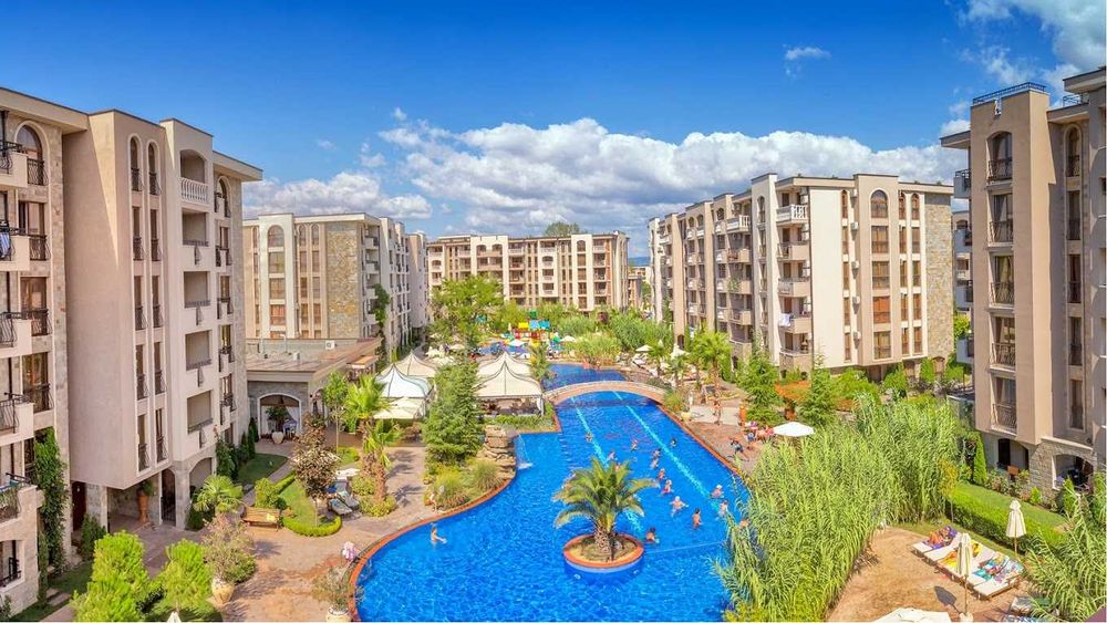 Апартамент у моря 1+1 Солнечный Берег Болгария Каскадас Cascadas Family Resort