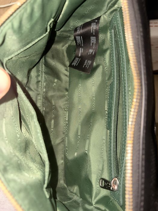 Lacoste homem bolsa 100% original