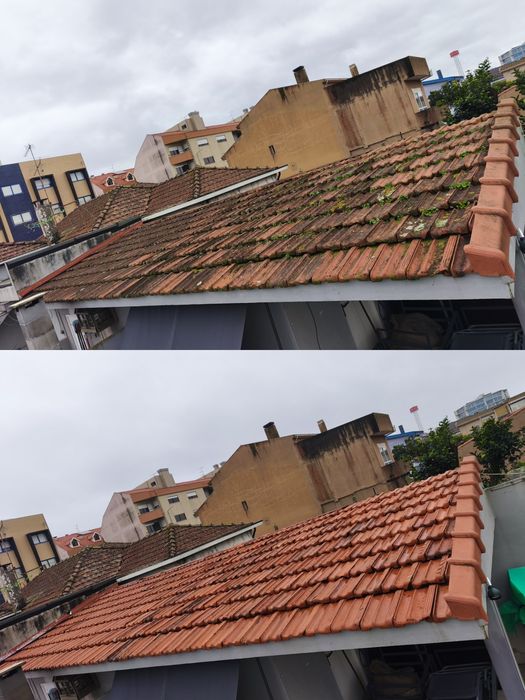 Limpeza de Caleiras e Telhados