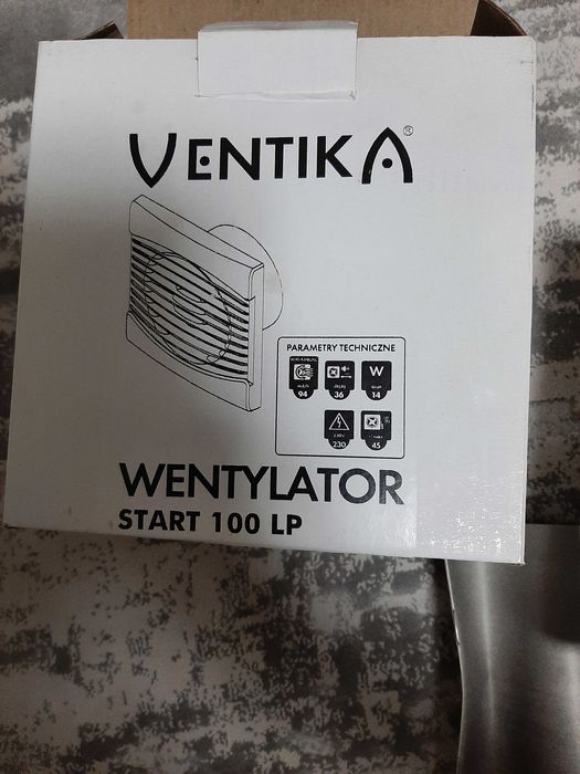 Витяжний вентилятор у ванну Ventika, осєвий