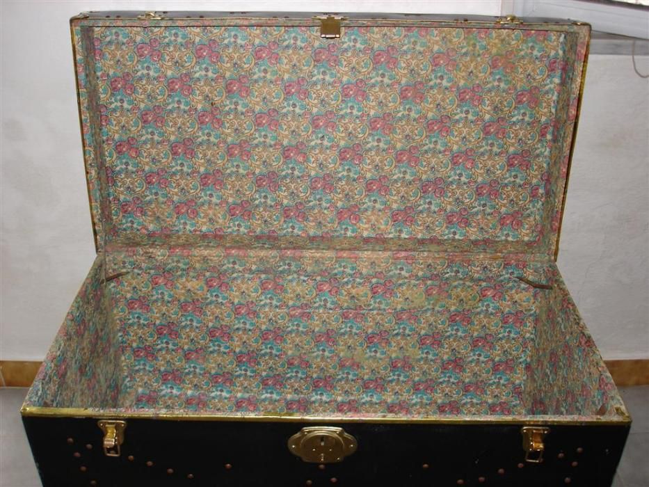 Baú (arca, mala) antigo (Vintage)