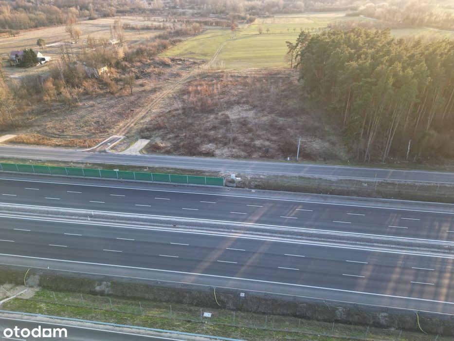 Działka Czosnów 9100 m² 70x120m droga ekspresowa S7 - Widok 4