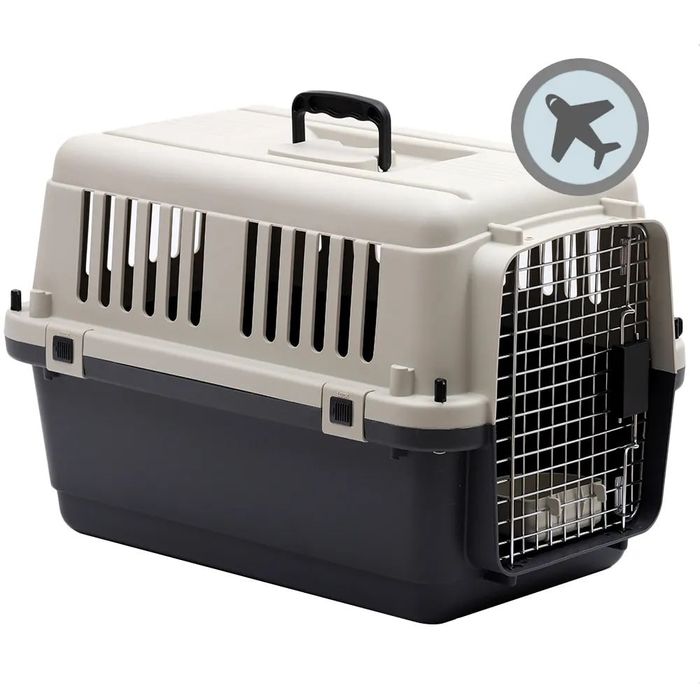 Plastikowy transporter dla kotów i małych psów 60х40х40