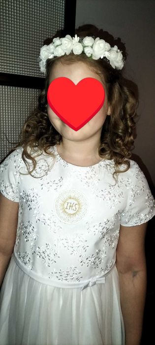 Alba sukienka komunijna dla dziewczynki