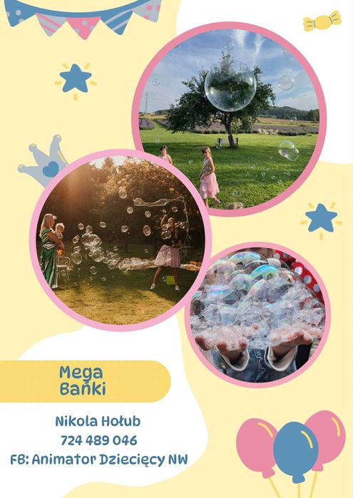 Animator dla dzieci, animacje wesele urodziny andrzejki zabawa Mikołaj