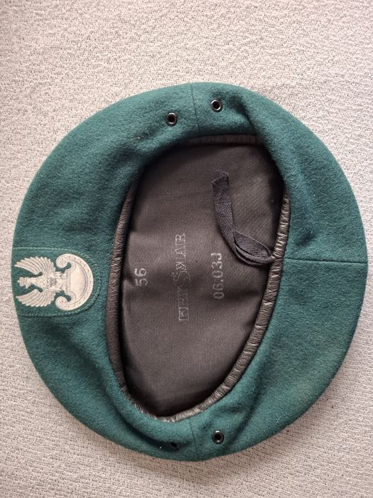 Beret WP Zielony Wojsk Lądowych MON rozmiar 56.
