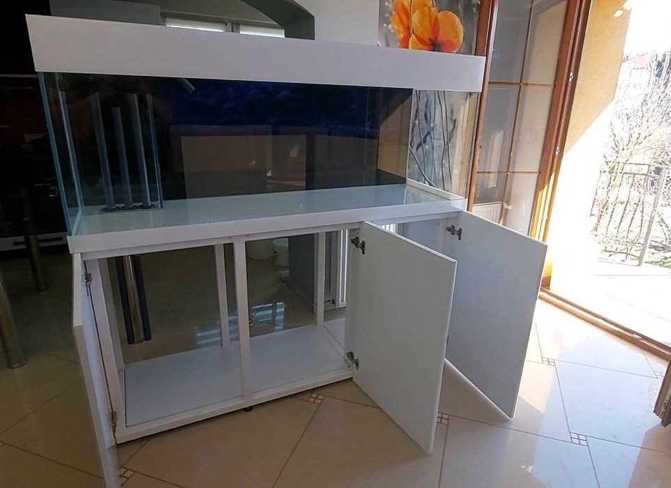 Zestaw Akwarystyczny Sea Garden 160x60x60 biały