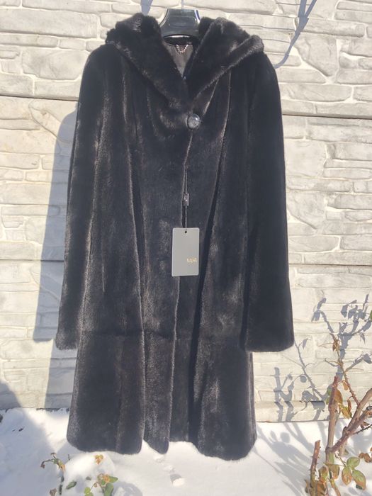 норковая шуба Casiani nafa номерная плюшка Греция