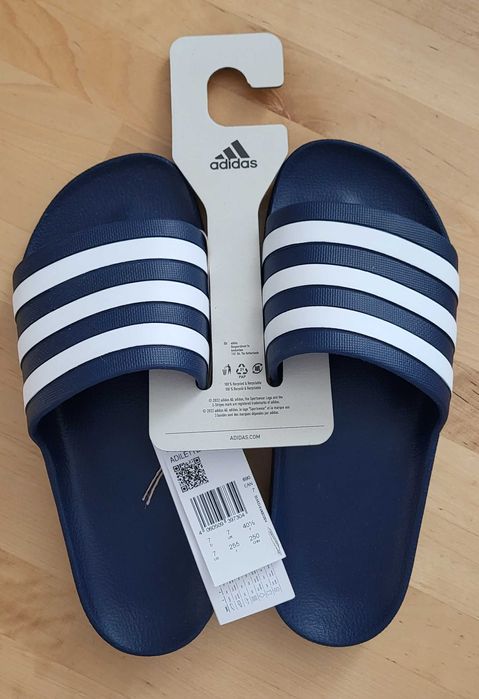 Чоловічі шльопанці Adidas Adilette Aqua F35542 (40 1/2, темно-сині)