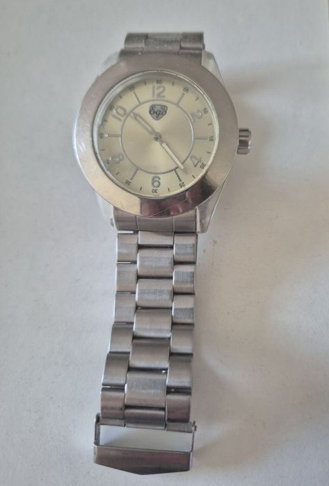 Relogio Ego prateado