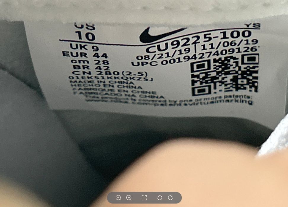 Buty Nike Air Force 1 Low Supreme White