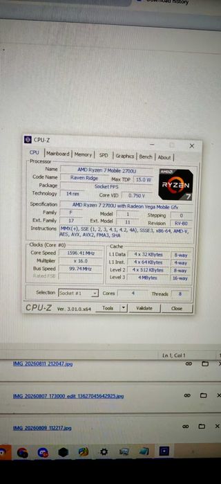Lenovo ideapad 530s 14ARR 20gb ram 256gb ssd - uszkodzony