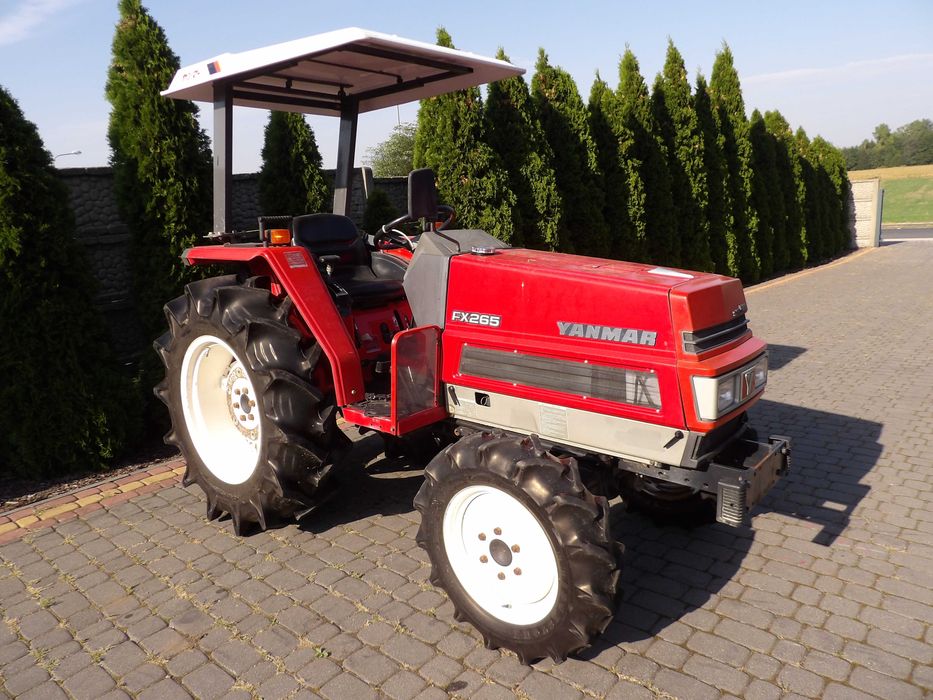 Yanmar FX265 26 KM 4x4 wspomaganie mini traktor