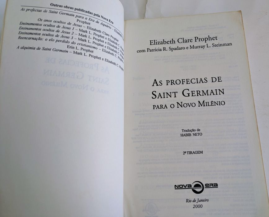 Profecias de Saint-Germain para o Novo Milénio, Evangelho segundo o Espiritismo,