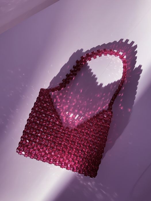 Сумка из бусин, сумочка из бусин, сумка из бисера