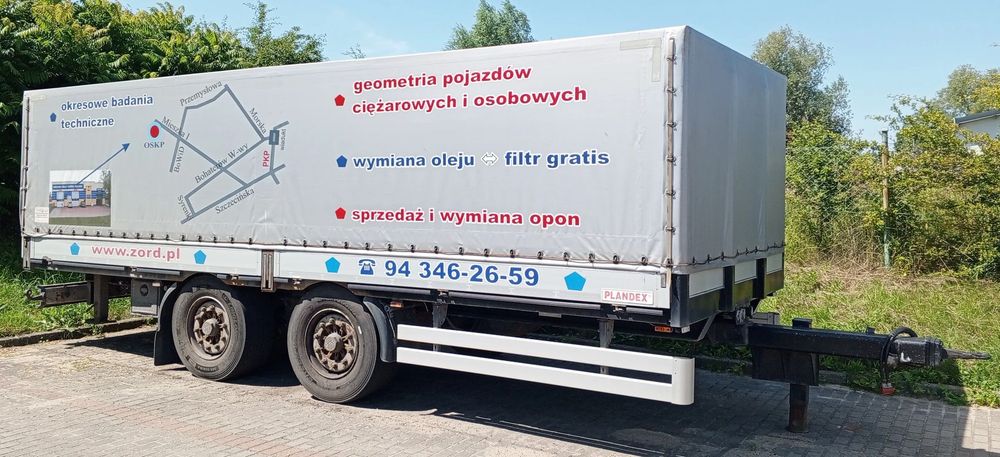 Plandex PTL-1300 CU  Przyczepa ciężarowa PLANDEX PTL-1300 CU