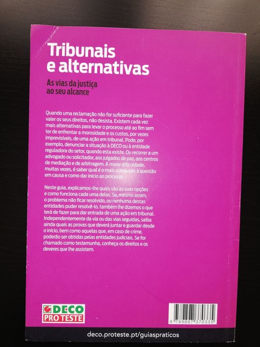 Tribunais e alternativas