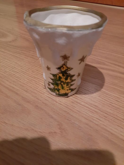 Wazon świąteczny,  doniczka osłonka