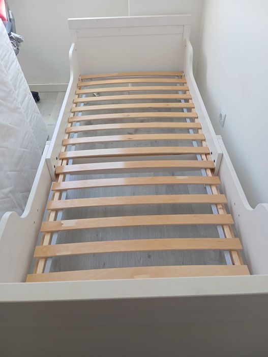 Cama extensível com colchão