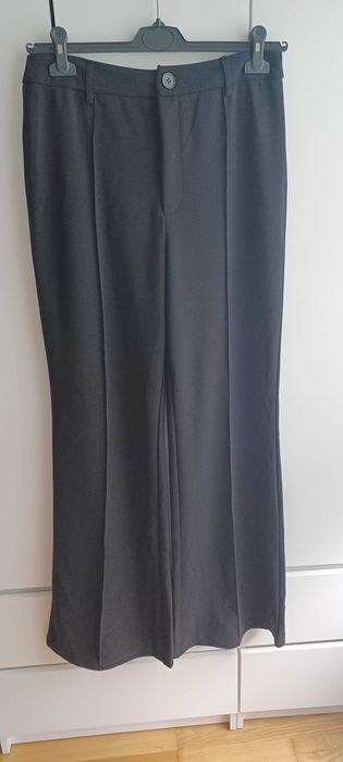 Spodnie czarne długie Eleganckie r. XL Shein