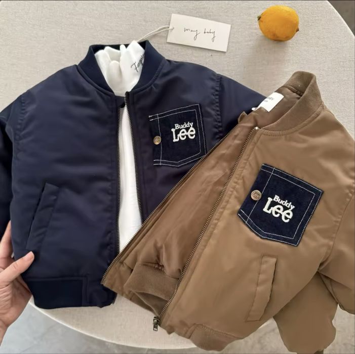 Теплий дитячий бомбер