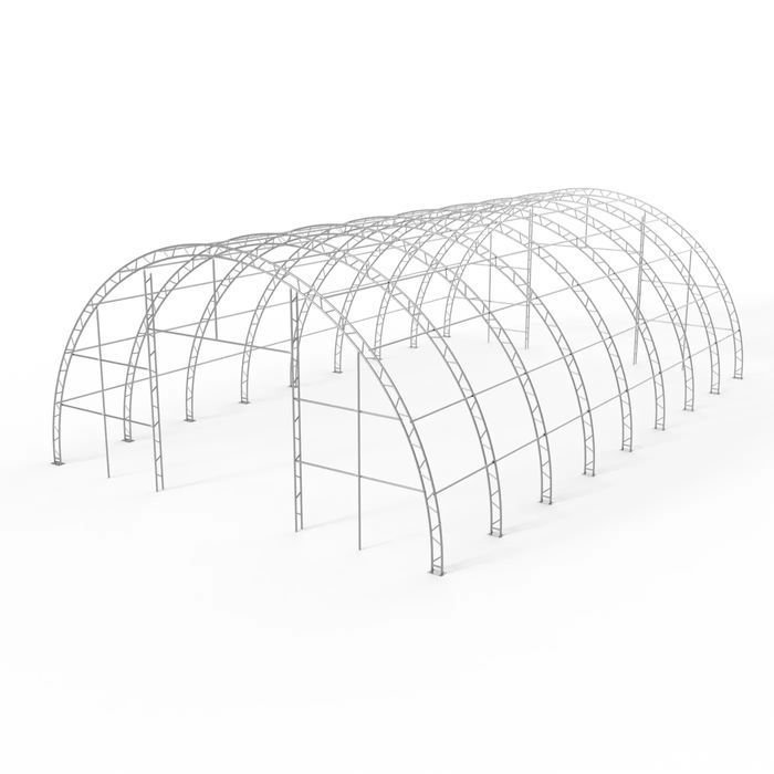 Hala łukowa 15,25x24,4 m Całoroczna ochrona | Gruba Plandeka!