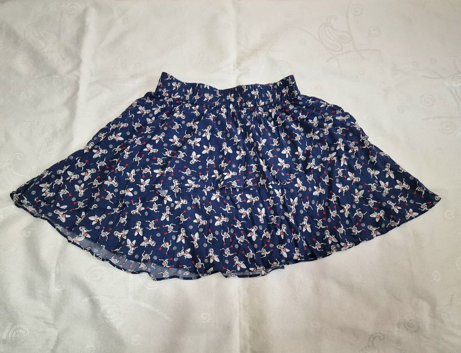 Saia com estampado de nadadora, tamanho M