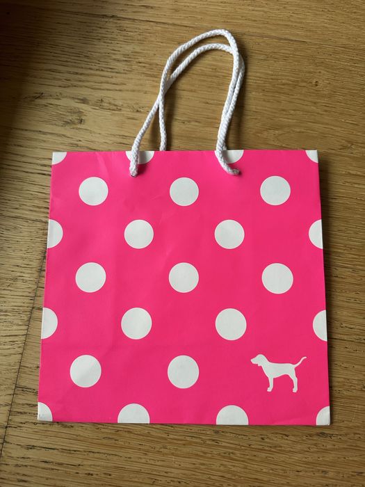 Torebka papierowa Victoria’s secret pink różowa