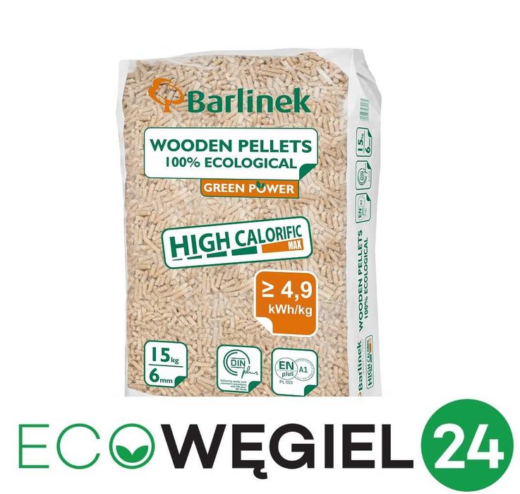 Pelet Pellet BARLINEK 6mm(Olimp, Lava)Transport! ECOWĘGIEL 24