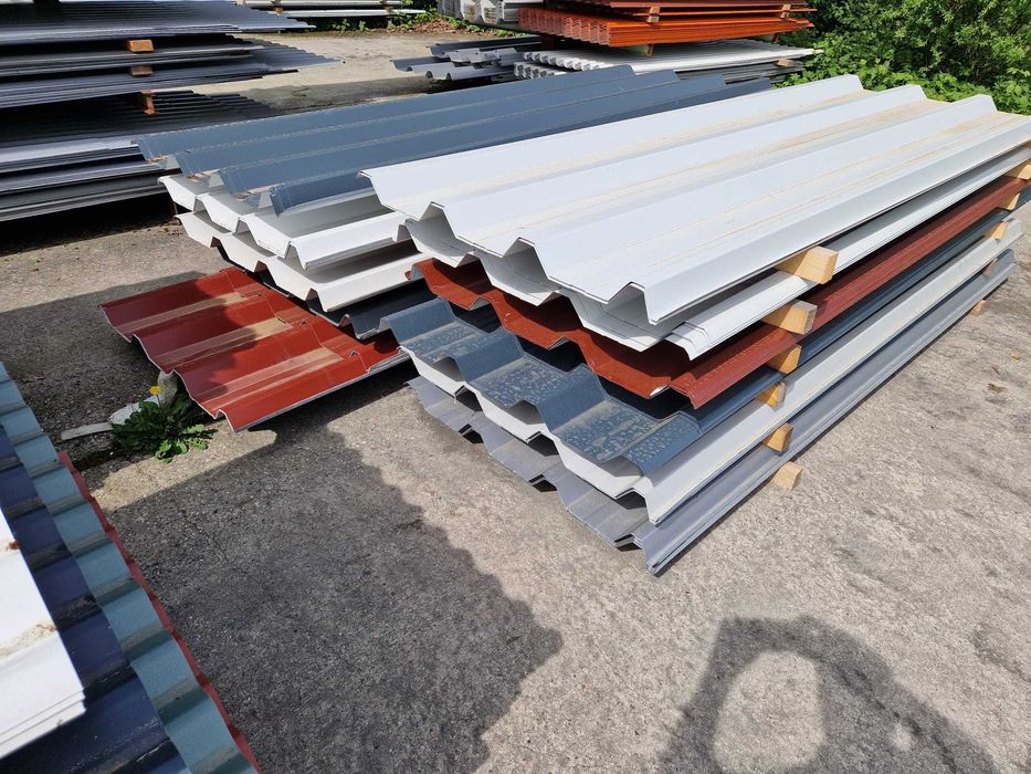 Blacha trapezowa, blacha, dach, garaż, hala, mocna