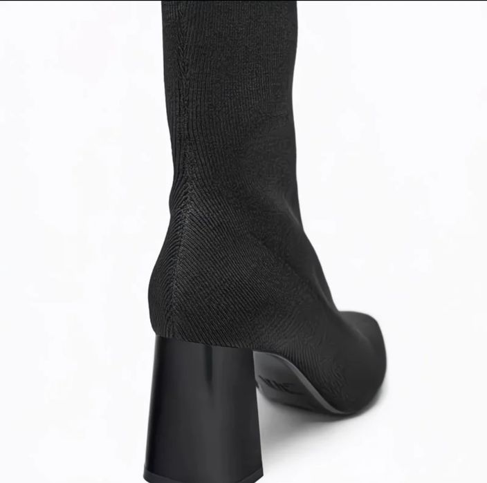 Ботильйони Zara чорні 36-40 р