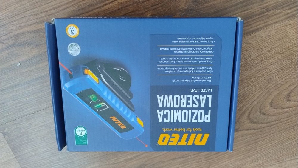 Poziomica laserowa Niteo Nowa